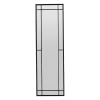 Miroir en fer noir h175cm - Osaka