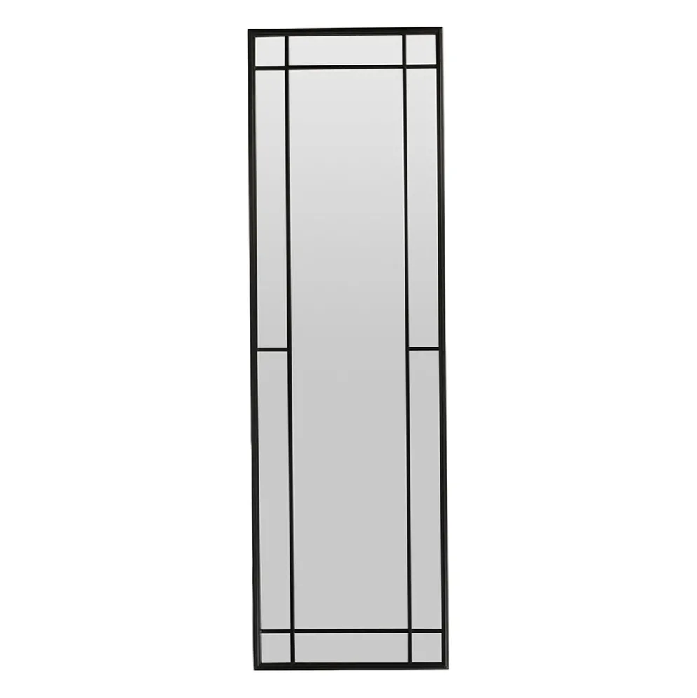 Miroir en fer noir h175cm - Osaka