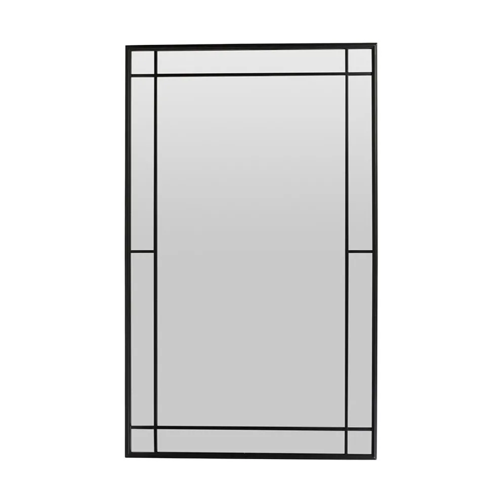 Miroir en fer noir h143cm - Osaka