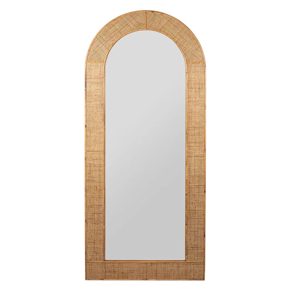 Miroir en rotin 70xh160.5cm - Tamba