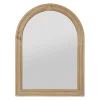 Miroir naturel foncé 60x80cm en bois de sapin - firmin