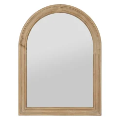 Miroir naturel foncé 60x80cm en bois de sapin - firmin