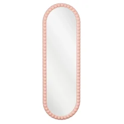 Miroir oval rose 75x25cm - Jax