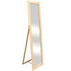 Miroir sur pied en bois h150cm