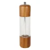 Moulin à poivre et sel en acacia h21cm - Ablis