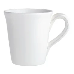 Mug en faïence blanc 50cl - campagne