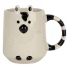 Mug zèbre en grès blanc 35cl - Zawadi