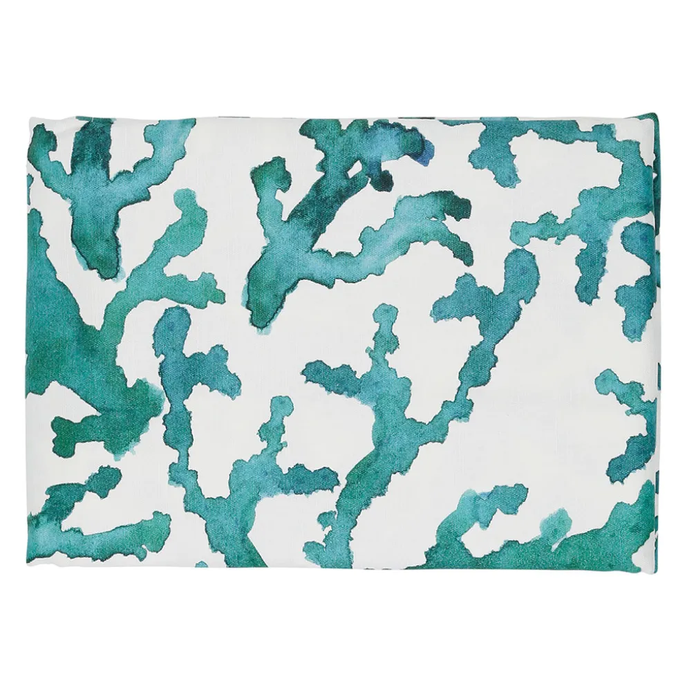 Nappe blanc et émeraude 160x160 - estran