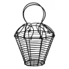Panier en fer noir d20cm - Reserve