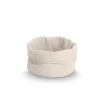 Panière en tissu crème d20cm