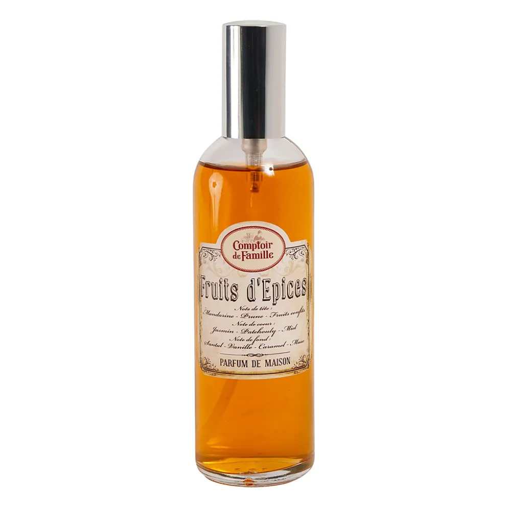 Parfum d'interieur senteur fruit d'epices