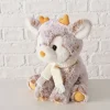 Peluche cerf en tissu beige h24cm - Sadie