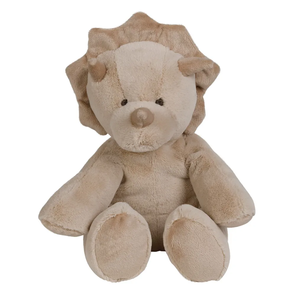 Peluche dinosaure en tissu beige 26cm - Songes
