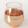 Photophore en verre cuivre h16cm - Grazia