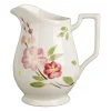 Pichet en faïence rose 94cl - Blandine
