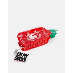 Pince à cheveux sriracha rouge