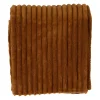 Plaid en velours camel 145x125cm - Klosen
