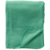 Plaid polaire en tissu vert 130x160cm - Dex
