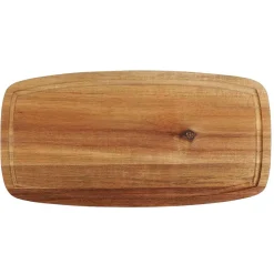 Planche à pain en acacia naturel 36x18cm