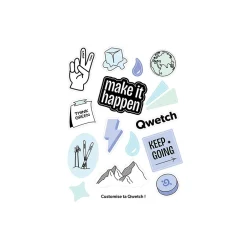 Planche de stickers pour gourde isotherme - Mountain spirit