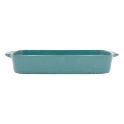 Plat à four rectangulaire en grès émeraude 36x21cm - cook