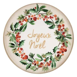 Plateau en fer - Noel