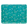 Plateau en fer turquoise 40x30cm - Palma