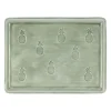 Plateau en fer vert 40x30cm - Allegra
