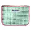 Pochette en tissu vert et rose - Plouf&Sun