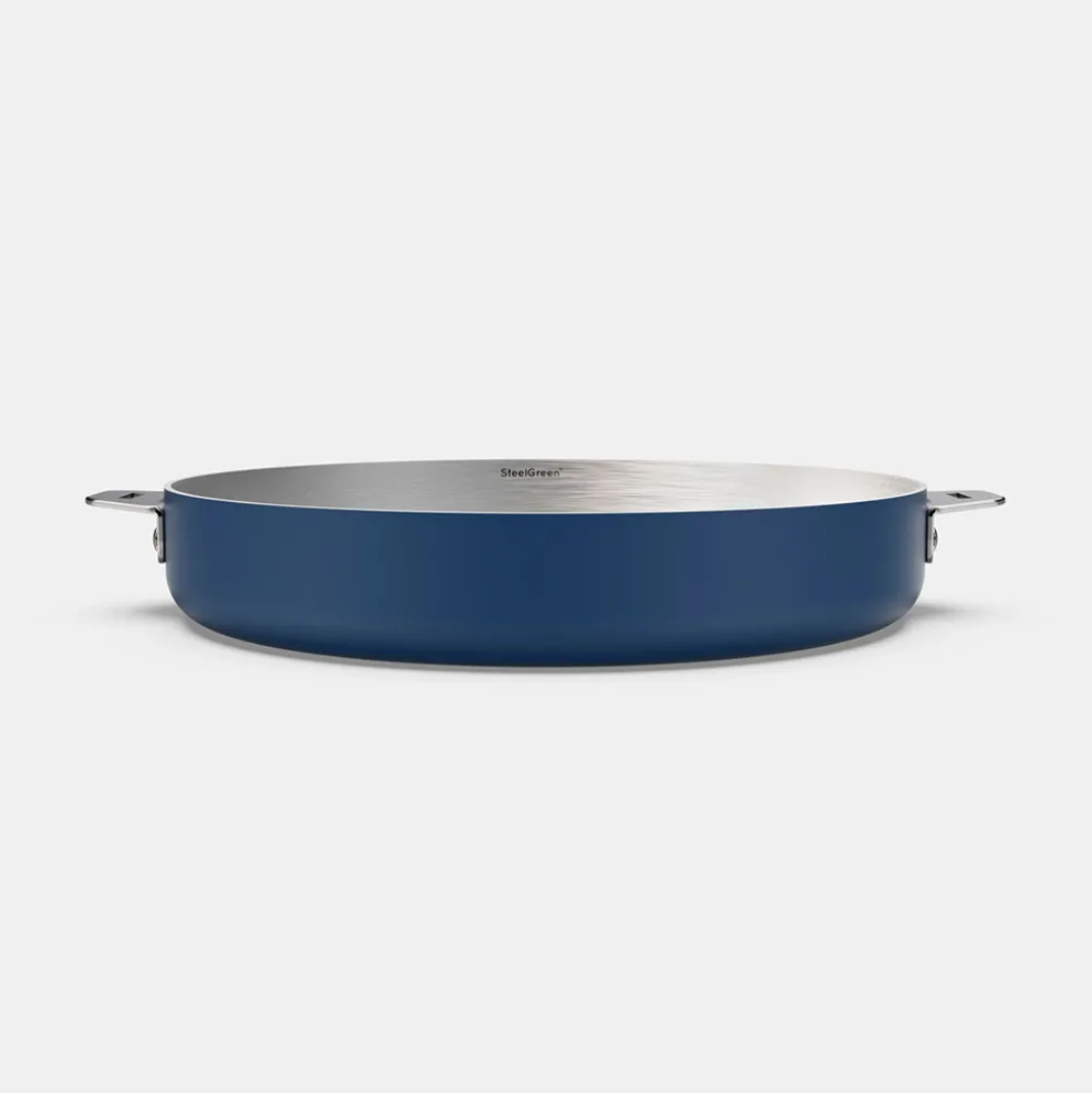 Poêle en inox myrtille d28cm - La Merveilleuse