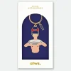 Porte-clés sexy girl en émail bleu