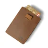 Portefeuille magic handy en cuir cognac