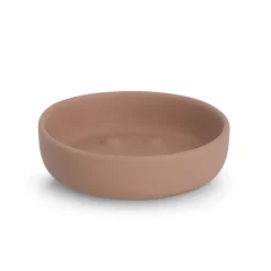 Porte-savon en céramique moka d12cm