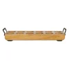 Porte-œufs 12 socles en manguier 30x11cm - Campagne