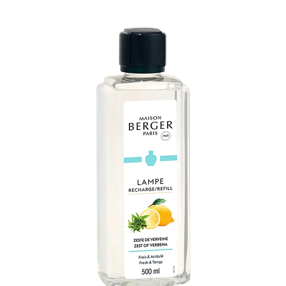 Recharge parfum pour lampe zeste de verveine 500mL