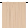 Rideau en lin et coton naturel avec ruflette 130x280cm - Figari