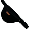 Sac banane en velours noir