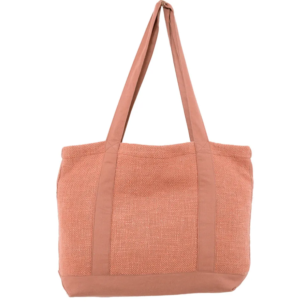 Sac cabas en lin mocha - California