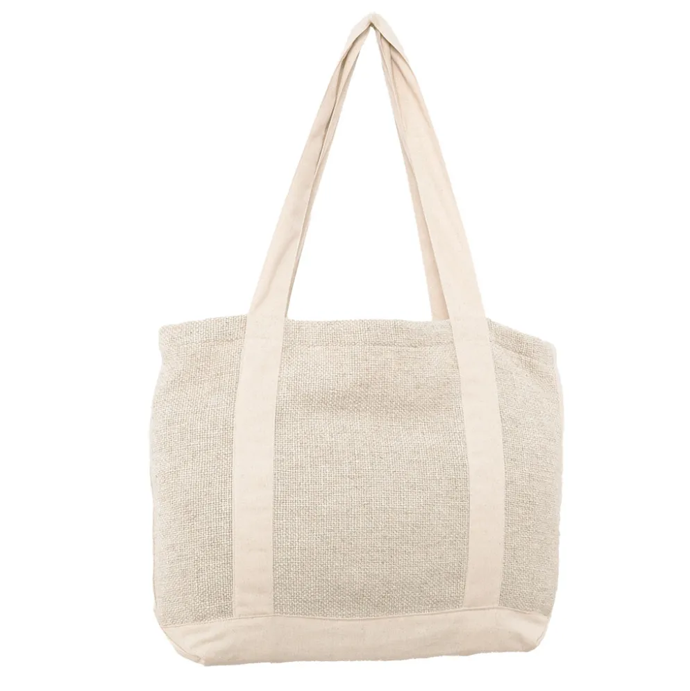 Sac cabas en lin naturel - California
