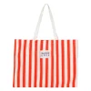 Sac en coton rayé rouge - Plouf&Sun
