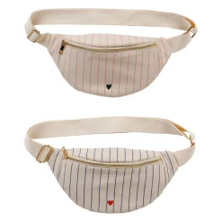 Sacs bananes x2 en tissu multicolore - Plouf&Sun