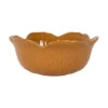 Saladier chou en grès curry d22cm - Chou