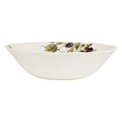 Saladier en faïence blanche d23.6cm - Meredith