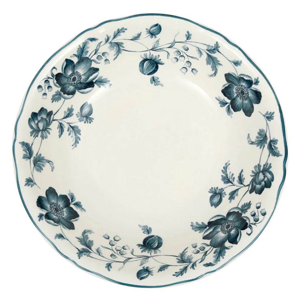 Saladier en faïence bleu d23cm - Margaux