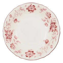 Saladier en faïence rouge d23cm - Margaux