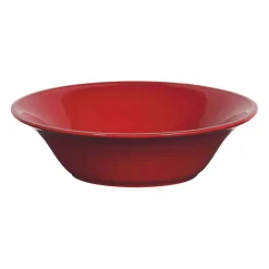 Saladier en faïence rouge - constance