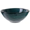 Saladier en grès bleu d28cm - Au grès du temps