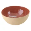 Saladier en grès tomette d26cm - Jade