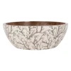 Saladier en manguier beige d30cm - Estran