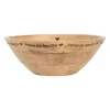 Saladier en manguier naturel d30cm - Famille